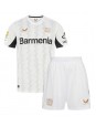 Bayer Leverkusen Jeremie Frimpong #30 Replika Borta Kläder Barn 2024-25 Kortärmad (+ byxor)